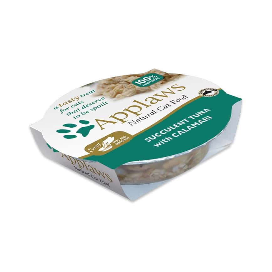 Applaws 貓濕糧 Cat Pot 肉湯系列 吞拿魚及魷魚 Tuna & Calamari 60g (7009) (圖片2)
