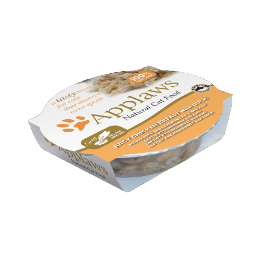Applaws 貓濕糧 Cat Pot 肉湯系列 雞胸及鴨肉 Chicken Breast with Duck 60g (7001) (圖片2)