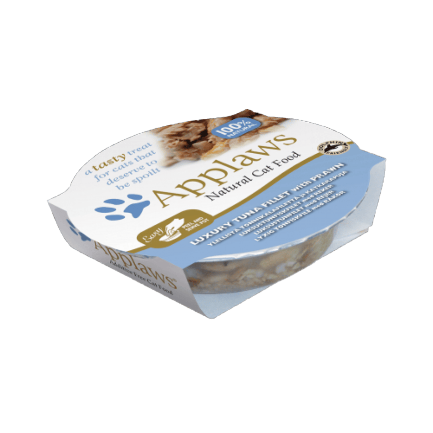 Applaws 貓濕糧 Cat Pot 肉湯系列 吞拿魚及蝦 Tuna Fillet with Prawn 60g (7002) (圖片2)