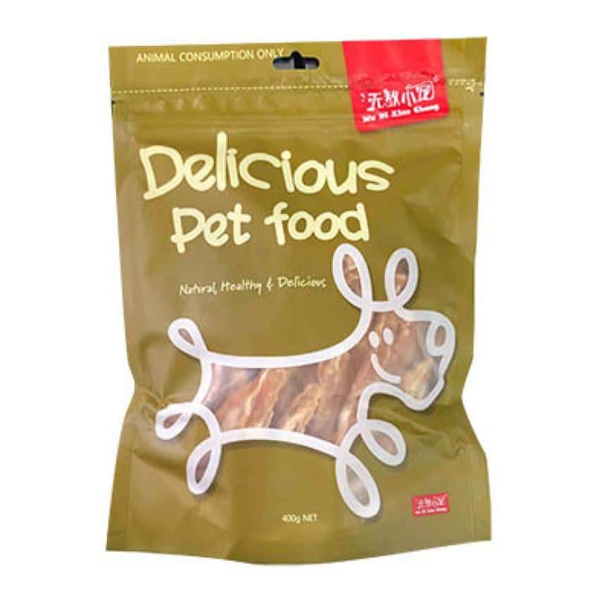 Delicious Pet food無敵小寵 雪花純雞肉切片 訓犬零食 精裝400g (犬用) (泥黃) (圖片2)