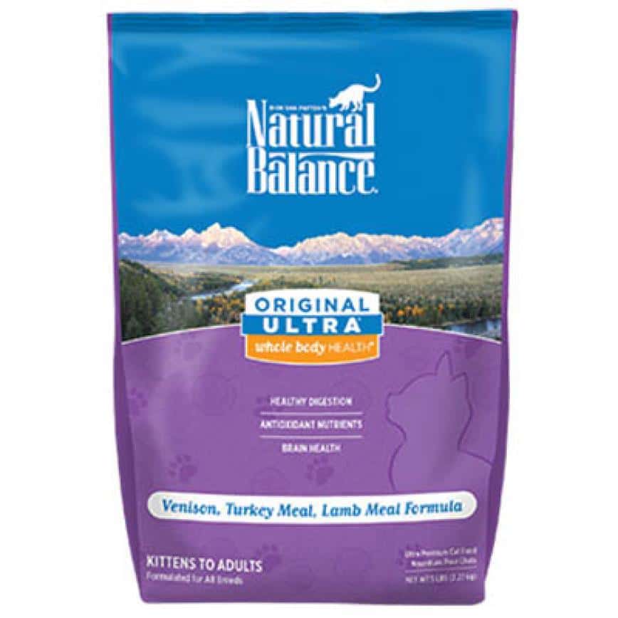 Natural Balance雪山 貓糧 特級野牧全貓配方 鹿肉火雞及雞肉 5lb (藍紫) (NBCS-1C) (圖片2)