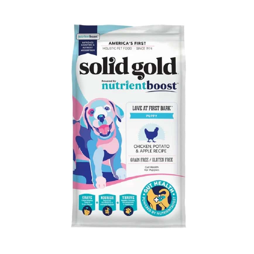 Solid Gold 素力高 狗糧 無穀物幼犬 雞肉味 22lb 或 (夾袋 6包 3.75lb) (SG223A/SG732) (圖片2)