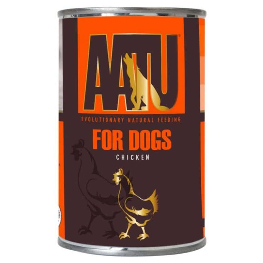 AATU 狗罐頭 全配方狗用主食罐頭系列 90/10/0 雞肉全配方 400g (ATWC400) (圖片2)