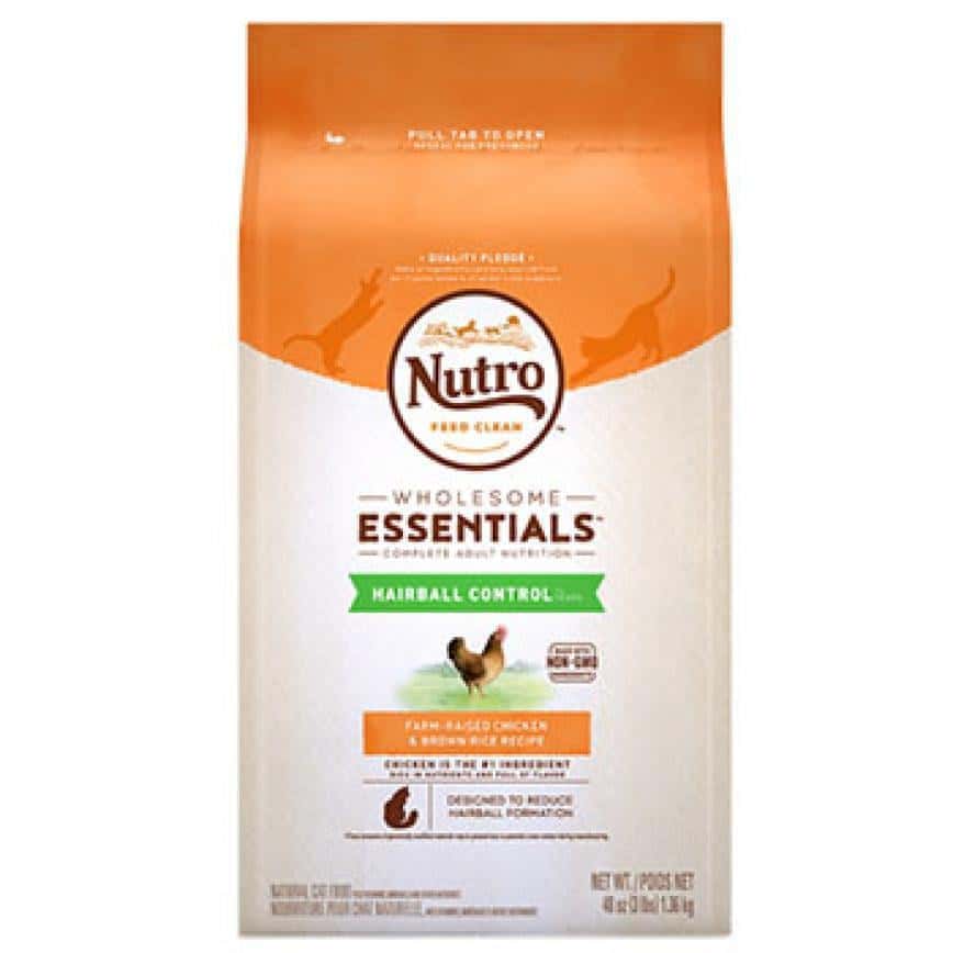 Nutro 成貓糧 特級去毛球配方 雞肉及糙米 6.5lb (10182891) (圖片2)