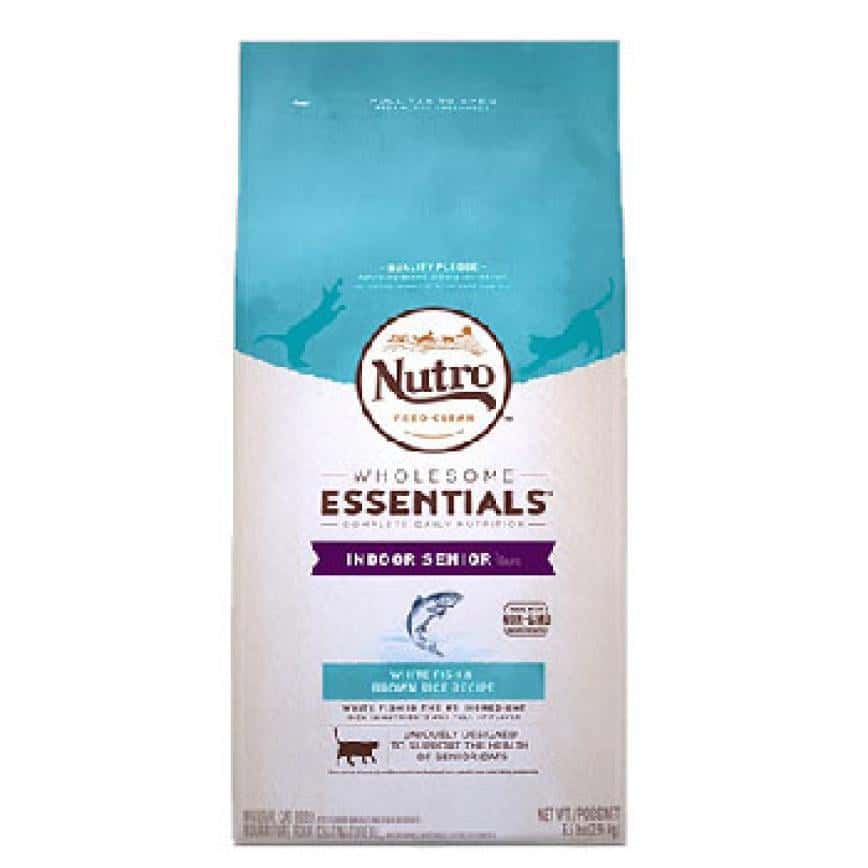 Nutro 室肉高齡貓糧 白魚及糙米 3lb (圖片2)
