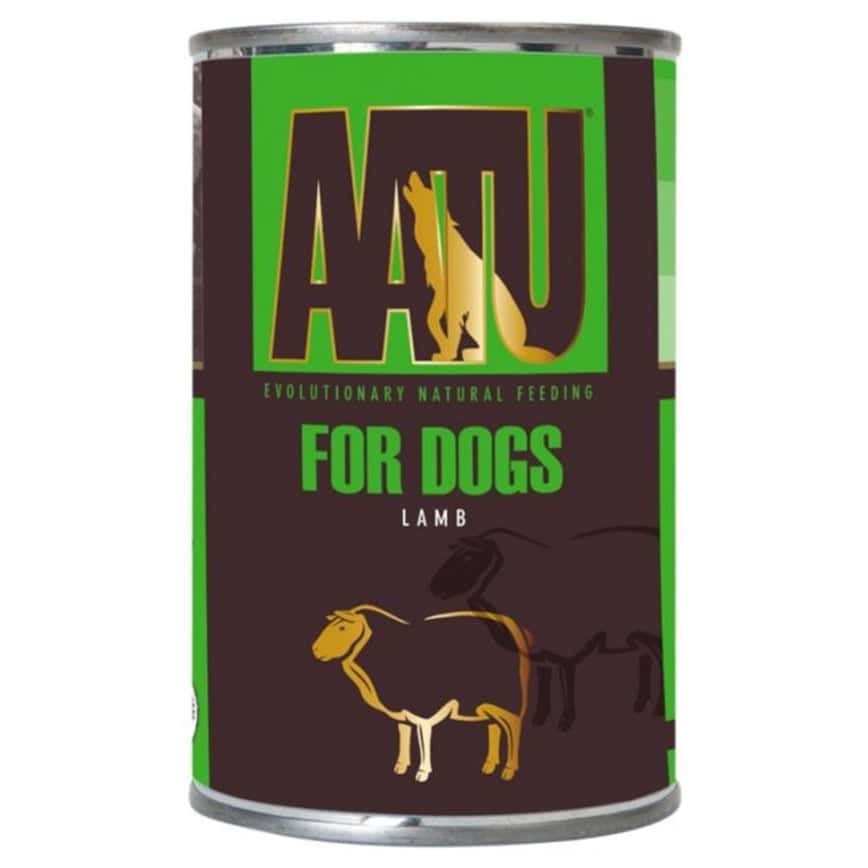 AATU 狗罐頭 全配方狗用主食罐頭系列 90/10/0 羊肉全配方 400g (ATWL400) (圖片2)