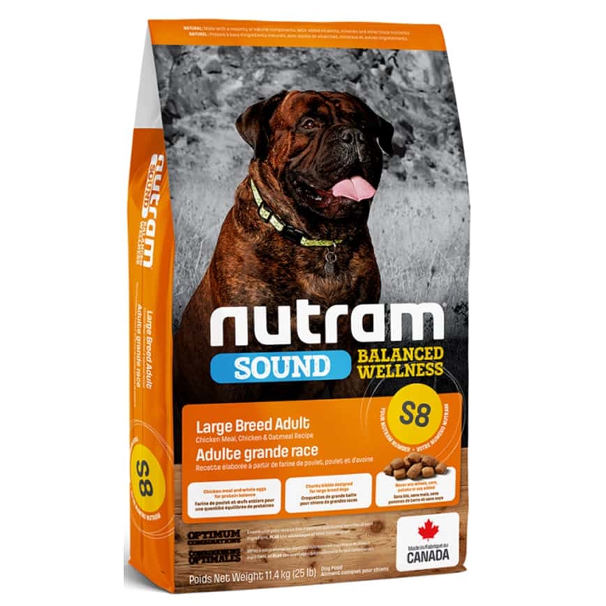 nutram紐頓 大型成犬配方 For Large Breed Adult S8 11.4kg (NT-S8-11K) (圖片2)