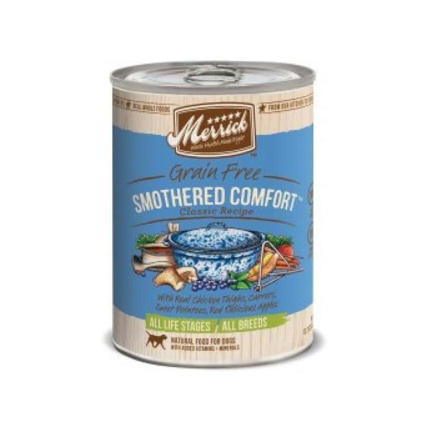 Merrick 無穀物狗罐頭 雞翼雞脾及甜薯配方 Smothered Comfort 12.7oz (圖片2)