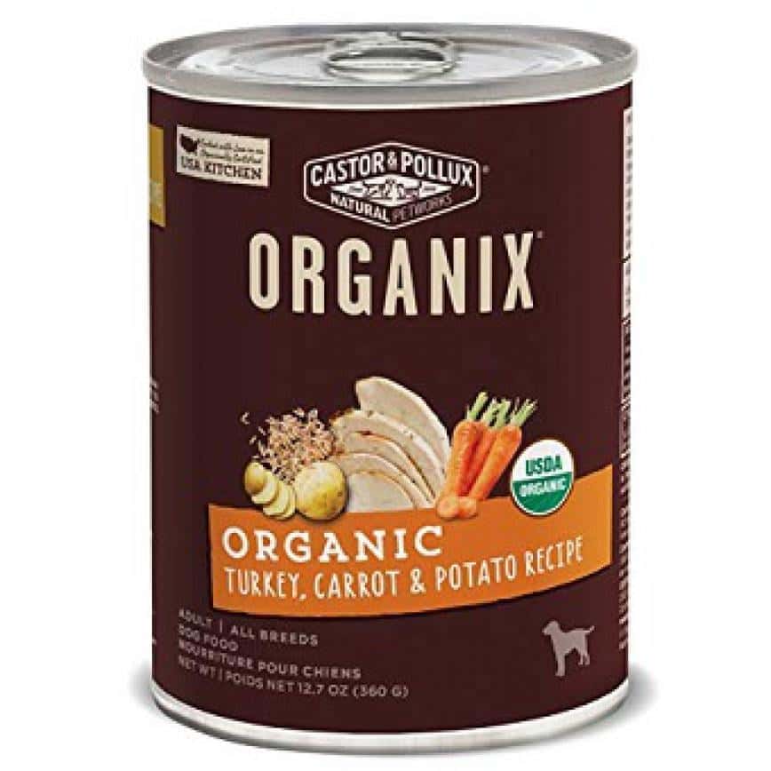 CASTOR & POLLUX ORGANIX 狗罐頭 有機無穀物 火雞及紅蘿蔔及馬鈴薯 ORGANIC TURKEY, CARROT & POTATO RECIPE 12.7oz (36004) (圖片2)