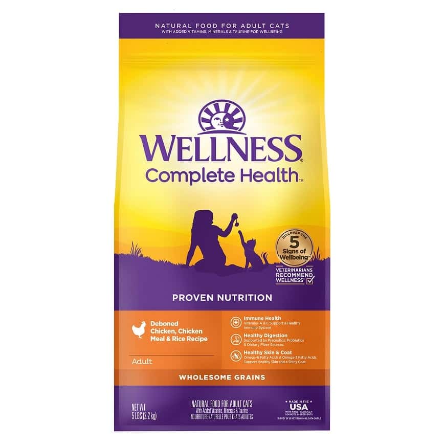 WELLNESS 貓糧 Complete Health 無穀物成貓雞肉配方 5lb 8oz (9201) (圖片2)