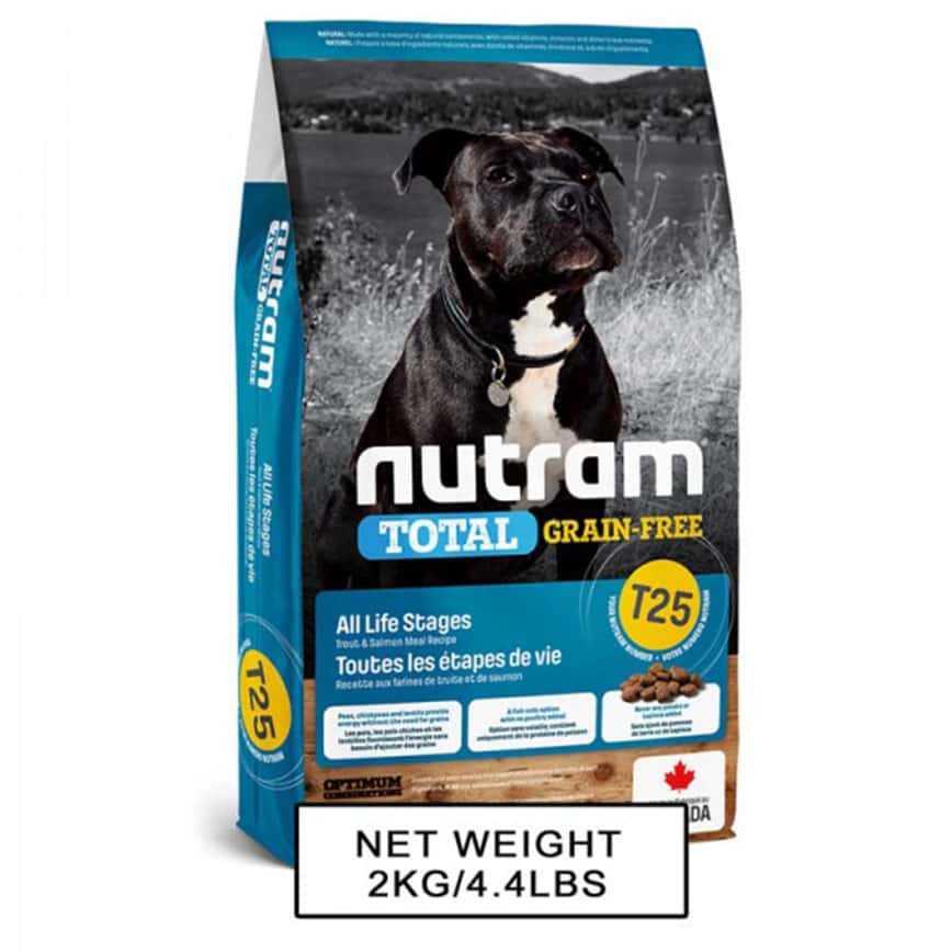 nutram紐頓 狗糧 無薯無穀糧大型犬 三文魚鱒魚 Salmon & Trout T25 2kg (NT-T25-2K) (圖片2)