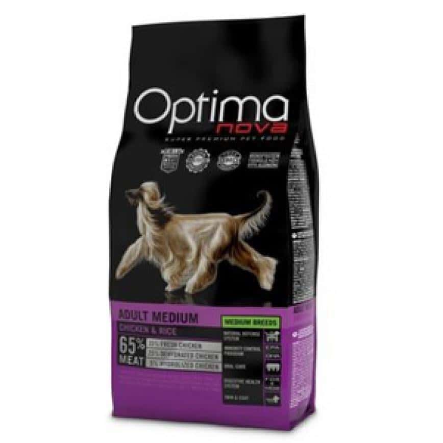 Optima nova 中小型成犬鮮肉配方 Adult Medium 2kg (圖片2)