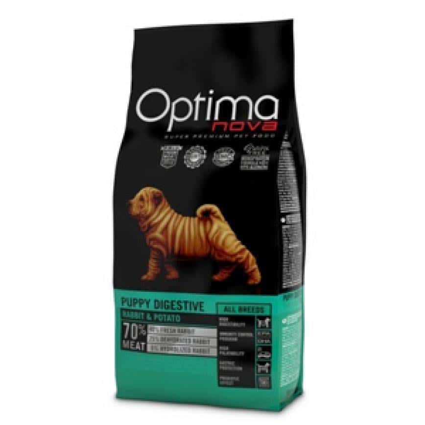 Optima nova 幼犬無穀物低脂鮮肉配方 Puppy Digestive 2kg (圖片2)