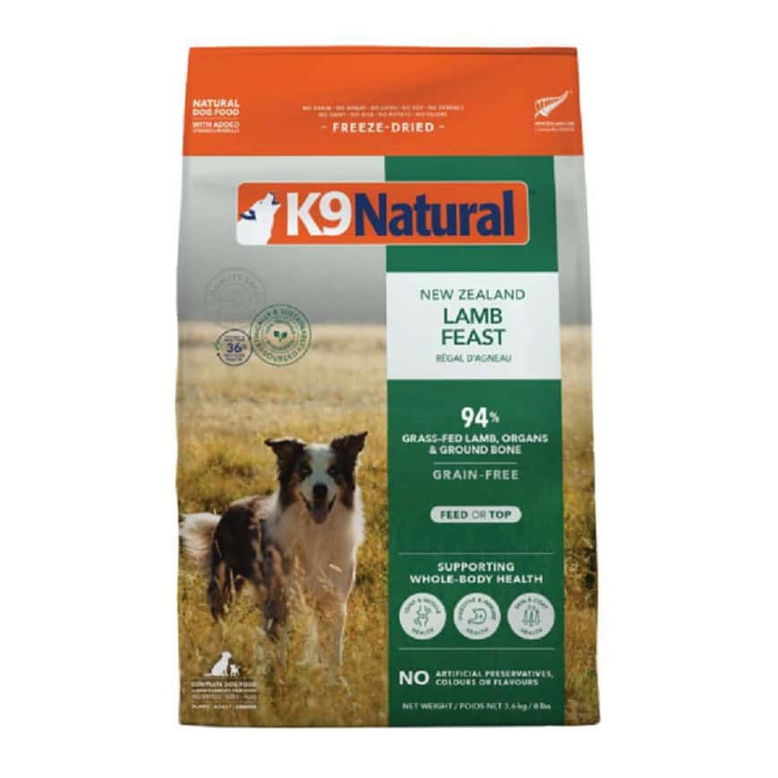 K9 Natural 狗糧 羊肉盛宴 Lamb Feast 3.6kg (K9-L36K) (圖片2)
