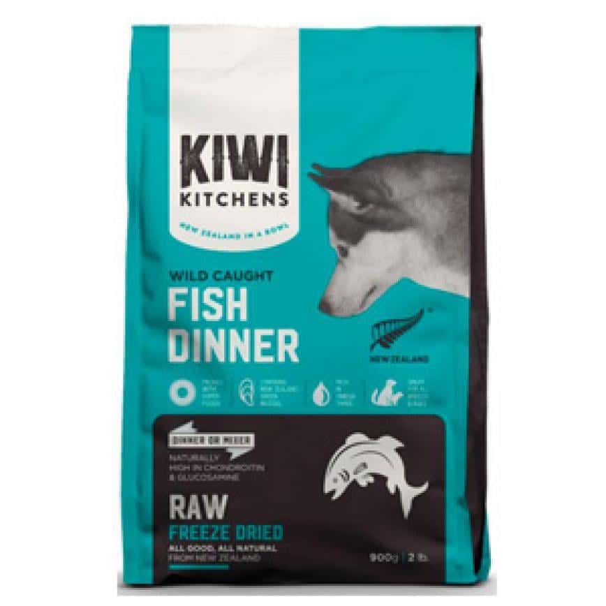 KIWI KITCHENS 狗狗 凍乾糧 白身魚肉配方 Fish Dinner 900g (圖片2)