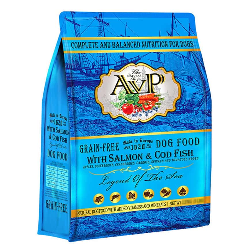 AVP愛威堡 狗糧 無穀物全犬糧 三文魚鱈魚配方 5lb (JEOAVP140162005) (圖片2)