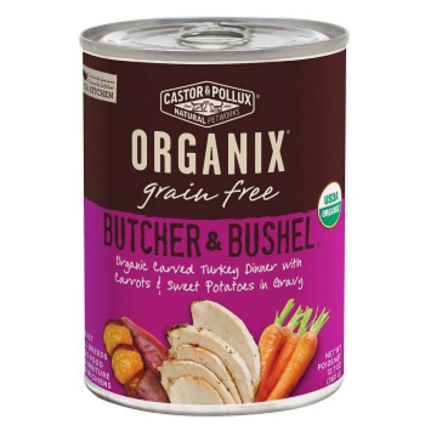 CASTOR & POLLUX ORGANIX 狗罐頭 有機無穀物 火雞紅蘿蔔及甜薯 12.7oz (36014) (圖片2)