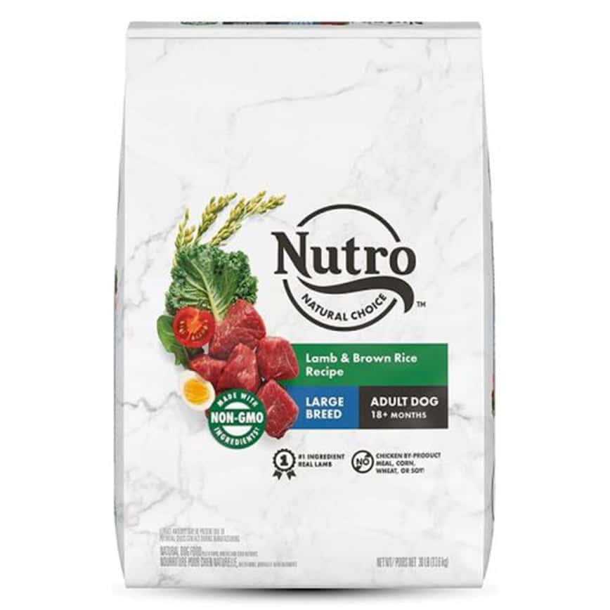 Nutro 狗糧 大型成犬糧 羊肉及糙米 30lb (10157674) (圖片2)