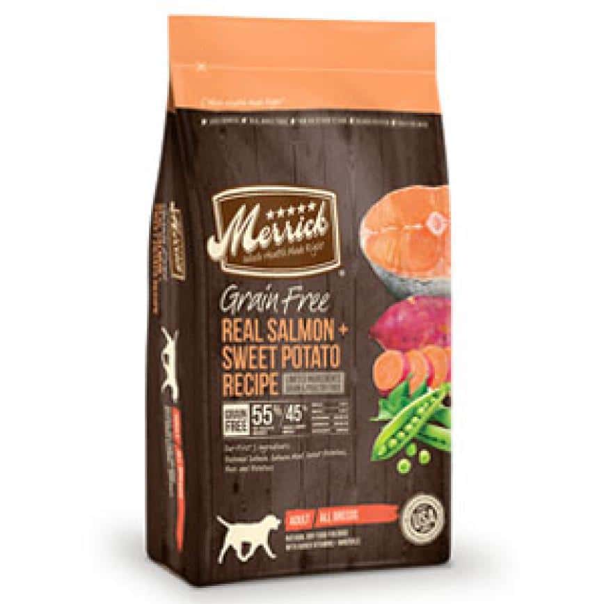 Merrick 全犬狗糧 無穀物三文魚甜薯配方 22lb (38573) (圖片2)