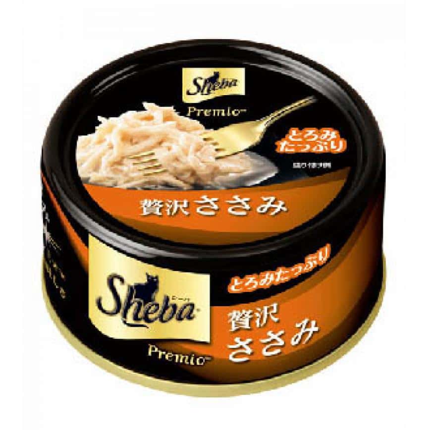 Sheba 日式貓罐頭 黑罐系列 嫩滑雞絲 75g (10161469) (圖片2)