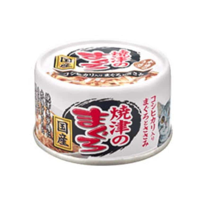 AIXIA 愛喜雅 貓罐頭 燒津系列 雞肉吞拿魚及糙米 70g (白) (YM-44) (圖片2)