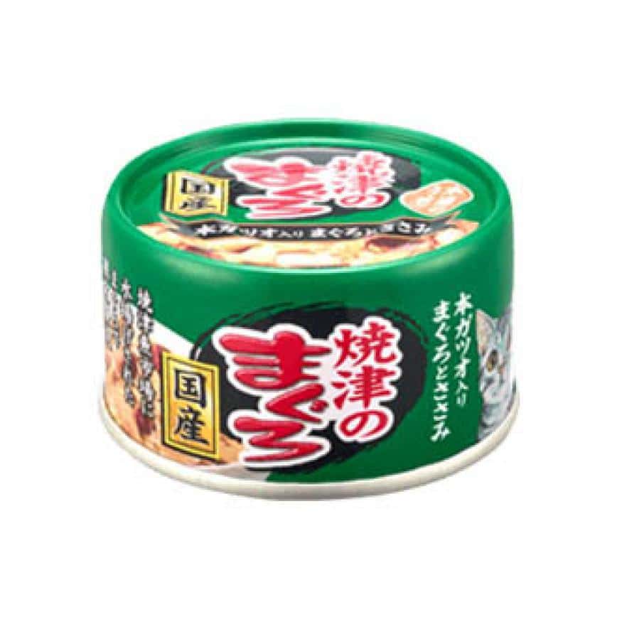 AIXIA 愛喜雅 貓罐頭 燒津系列 雞肉吞拿魚及鰹魚塊 70g (圖片2)