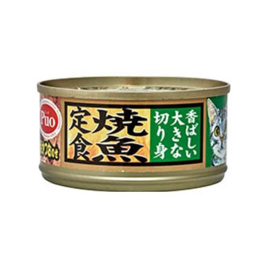 AIXIA 愛喜雅 貓罐頭 燒魚定食 吞拿魚燒鰹魚 80g (YT-5N) (圖片2)