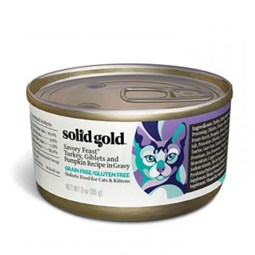 solidgold素力高 無穀物貓罐頭 南瓜火雞 3oz (﻿停售) (圖片2)