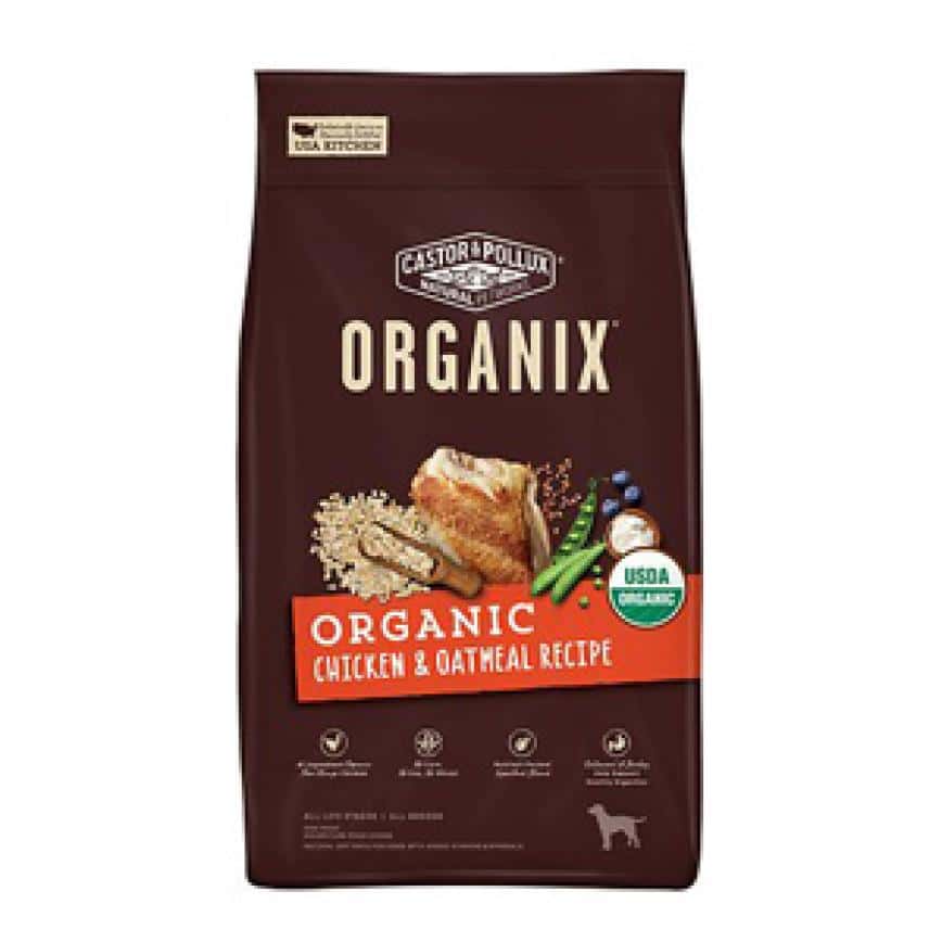CASTOR & POLLUX ORGANIX 全犬 有機雞肉燕麥配方 Organic Chicken & Oatmeal Recipe 10lb (35064) (圖片2)