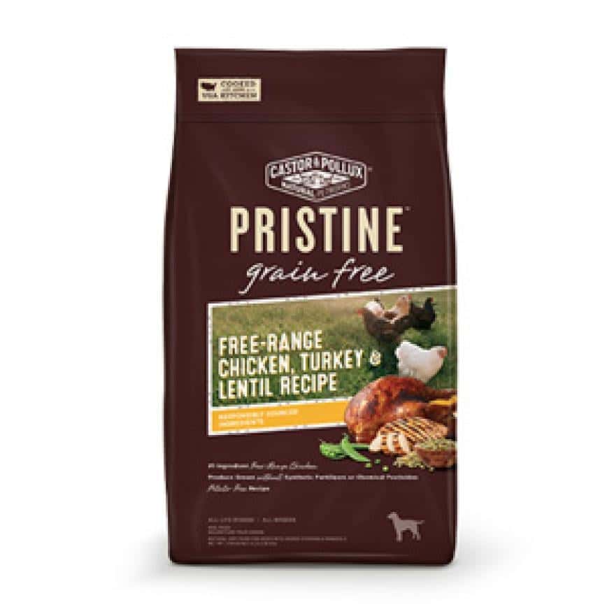 CASTOR & POLLUX PRISTINE 無穀物全犬糧 放養雞火雞扁豆配方 Chicken Turkey & Lentil 10lb (圖片2)