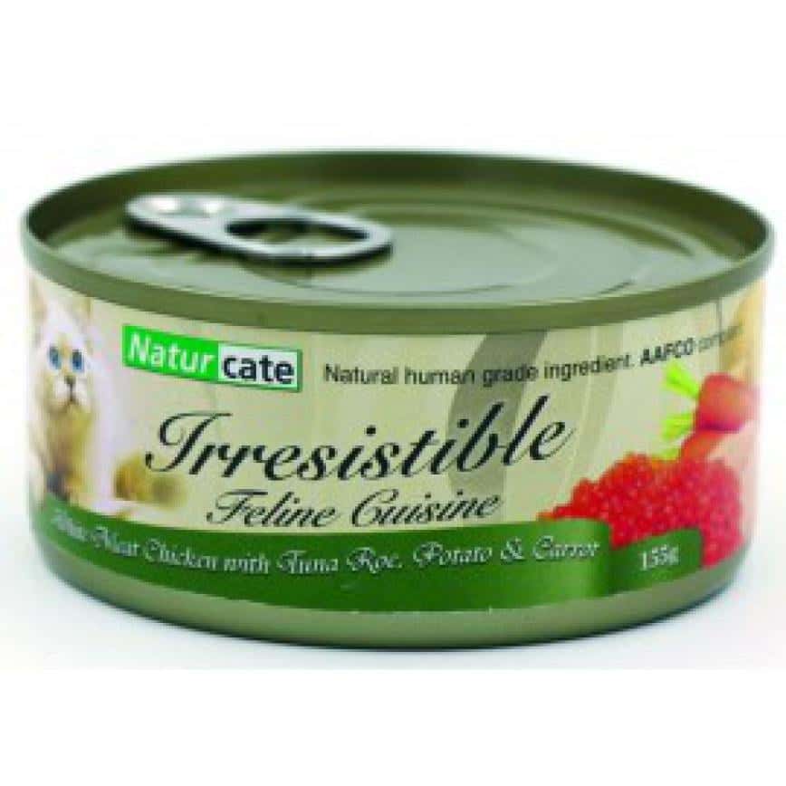 Naturcate 貓罐頭 白雞肉+吞拿魚子+馬鈴薯+紅蘿蔔 155g (NC155-9) (圖片2)
