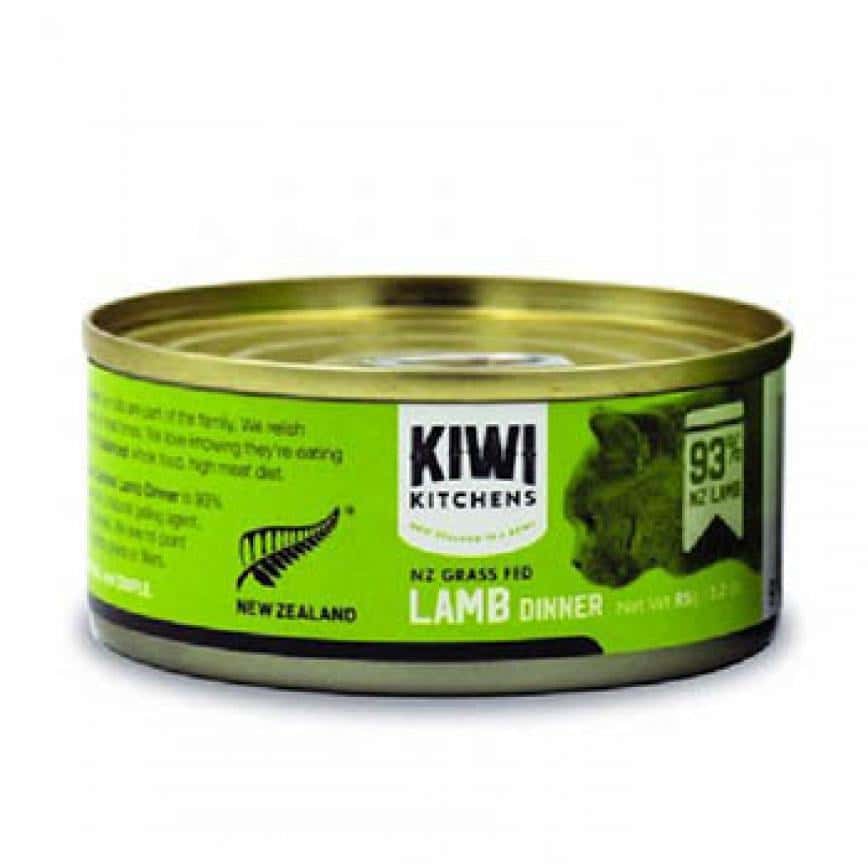 KIWI KITCHENS 主食貓罐頭 無穀物草飼羊配方 85g (青綠色) (KC-C-L85) (圖片2)