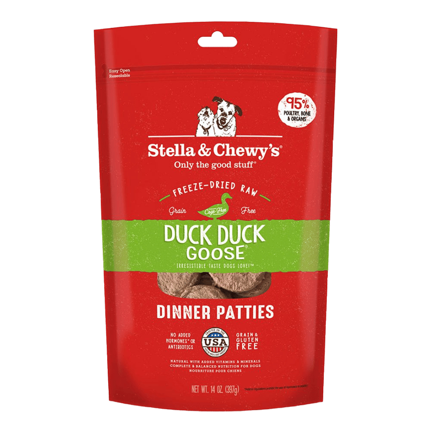 Stella & Chewy's 狗糧 凍乾生肉主糧 鴨朋鵝友 鴨肉鵝肉配方 5.5oz (SC007) (圖片2)