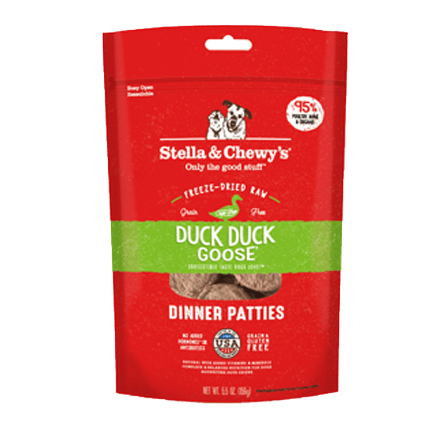 Stella & Chewy's 狗糧 凍乾生肉主糧 鴨朋鵝友 鴨肉鵝肉配方 14oz (SC008-A) (圖片2)