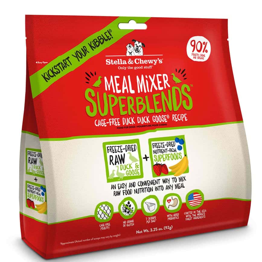 Stella & Chewy's 狗糧 超級乾糧伴侶 放養鴨鴨鵝配方 3.25oz (SC065) (圖片2)