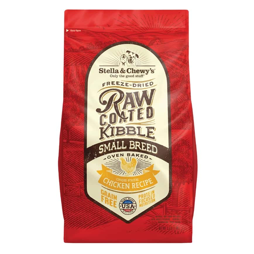 Stella & Chewy's 狗糧 凍乾生肉外層低溫烘焙乾糧 小型犬放養雞肉配方 3.5lb (SCRC007) (圖片2)