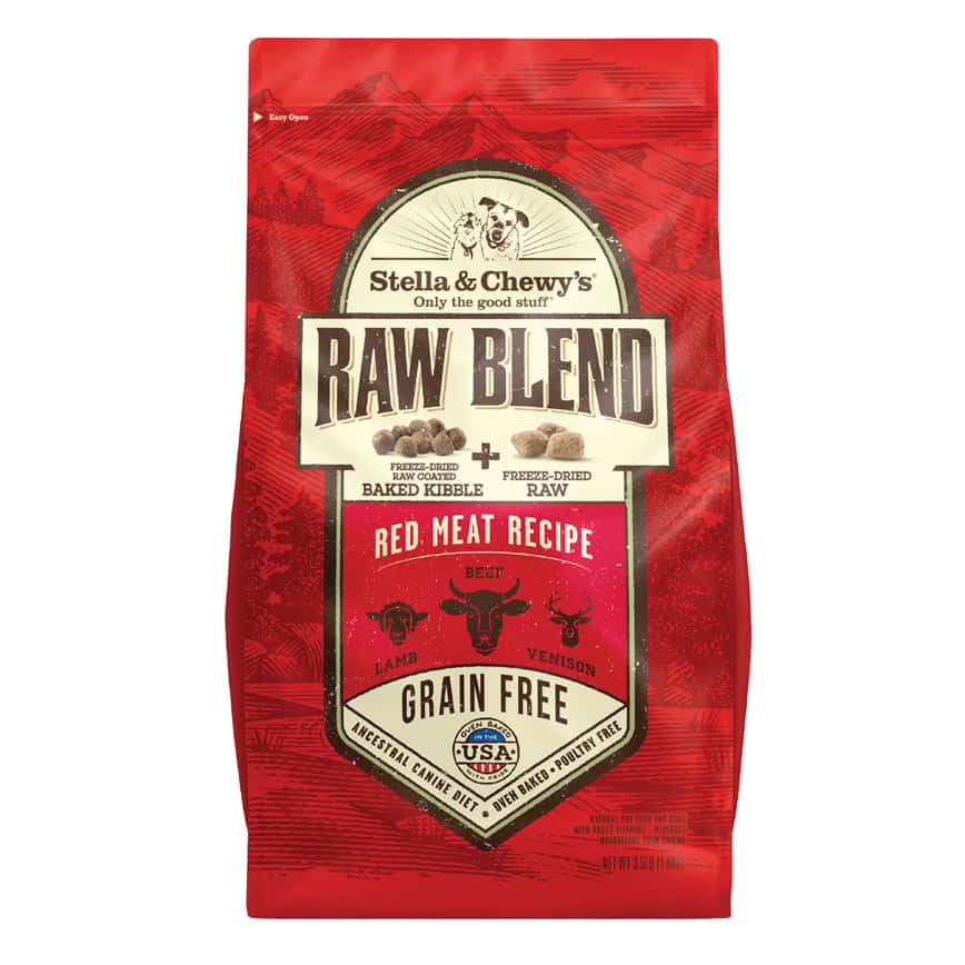 Stella & Chewy's 狗糧 凍乾生肉外層低溫烘焙乾糧併凍乾生肉粒 紅肉配方 3.5lb (SCRB001) (圖片2)