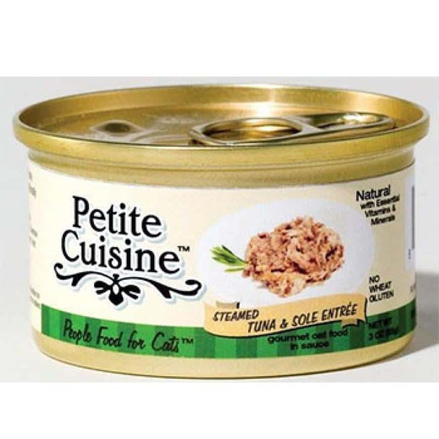 Petite Cuisine 貓罐頭 吞拿魚比目魚 85g (圖片2)