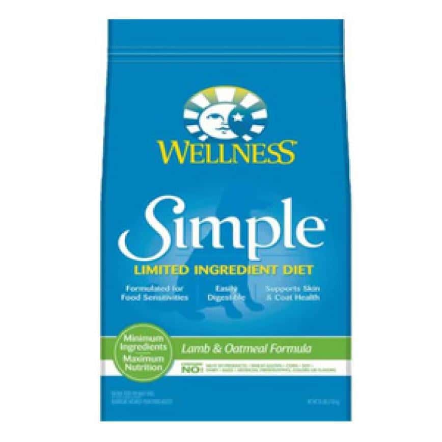 WELLNESS 狗糧 SIMPLE 羊肉單一蛋白質配方 100% Lamb & Oatmeal Formula 4lb 8oz (圖片2)