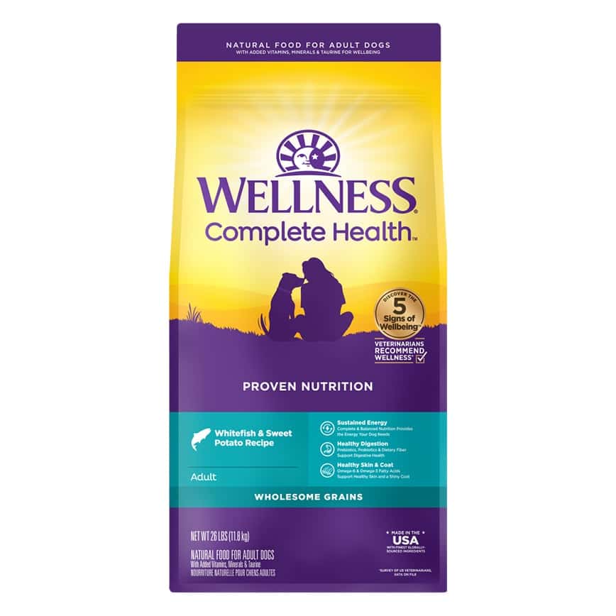 WELLNESS 狗糧 Complete Health GRAINED 成犬配方 鮮魚甜薯 30lb (8909) (圖片2)