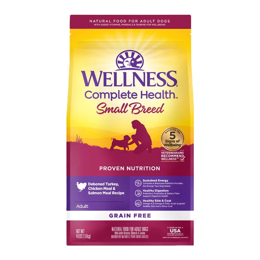 WELLNESS 狗糧 Complete Health 無穀物 GRAIN FREE 小型成犬配方 4lb (89151) (圖片2)