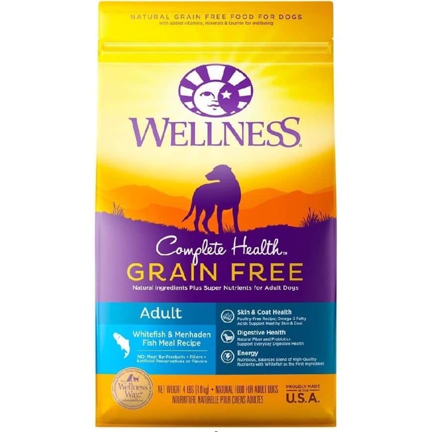 WELLNESS 狗糧 Complete Health 無穀物 GRAIN FREE 鮮魚配方 24lb (89135) (圖片2)