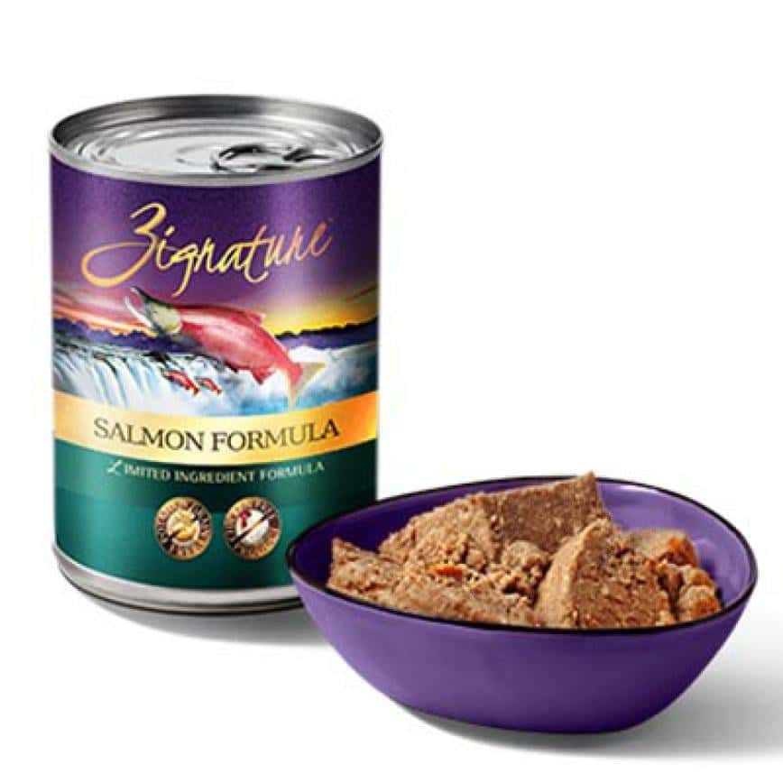 Zignature 純天然狗罐頭 三文魚配方 13oz (ZI-SAFC) (圖片2)