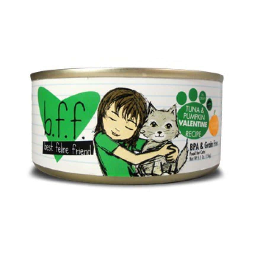 b.f.f. 主食貓罐頭 野生吞拿魚及南瓜 85g (綠) (001082) (圖片2)