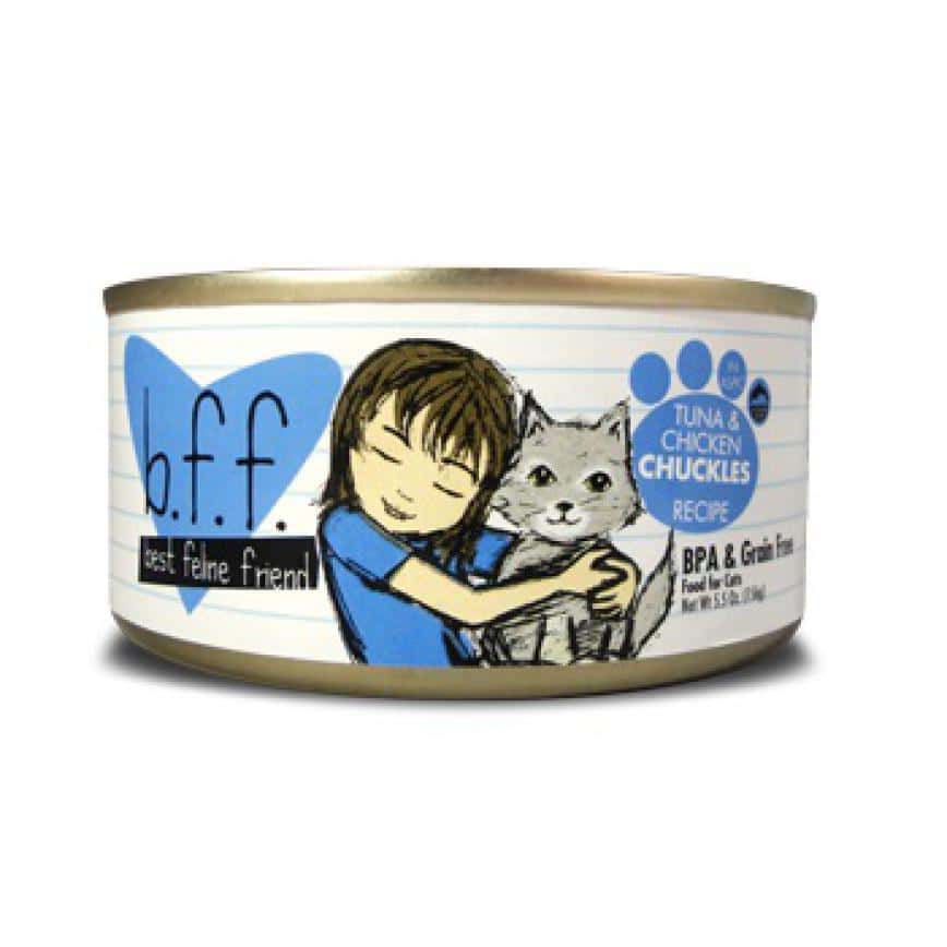 b.f.f. 主食貓罐頭 野生吞拿魚及雞肉 85g (粉藍) (001084) (圖片2)