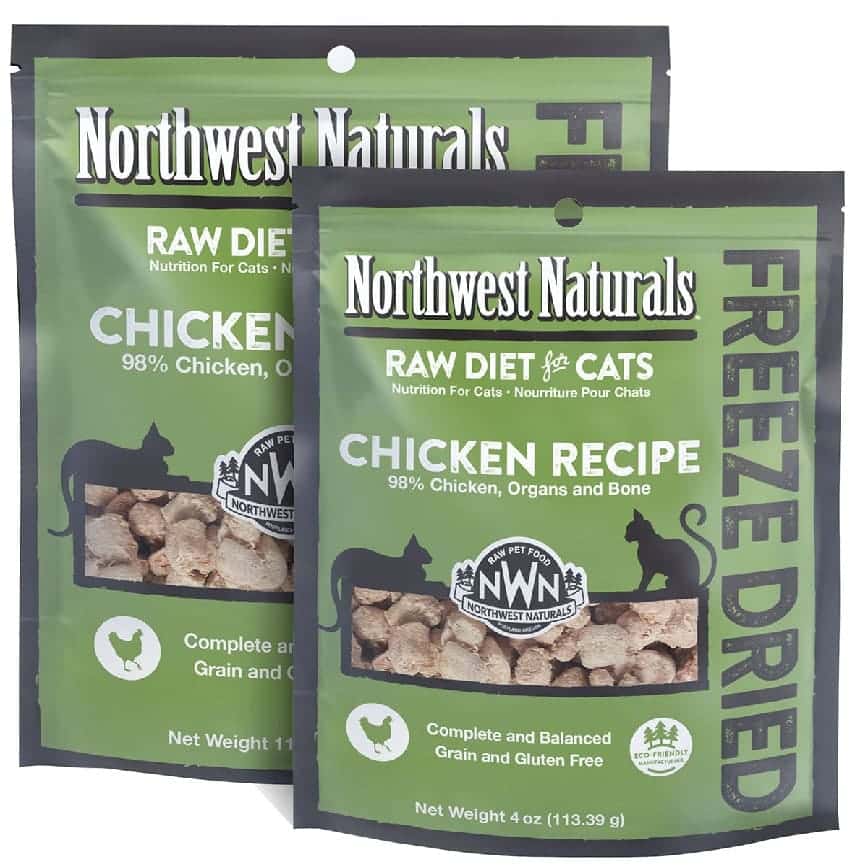 Northwest Naturals 無穀物凍乾脫水貓糧 雞肉 11oz 311g (NWFFD11CX) (圖片2)