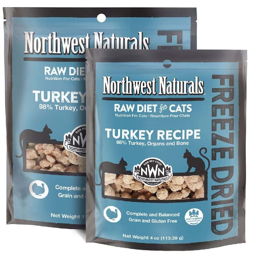 Northwest Naturals 無穀物凍乾脫水貓糧 火雞 11oz 311g (NWFFD11TUR) (圖片2)