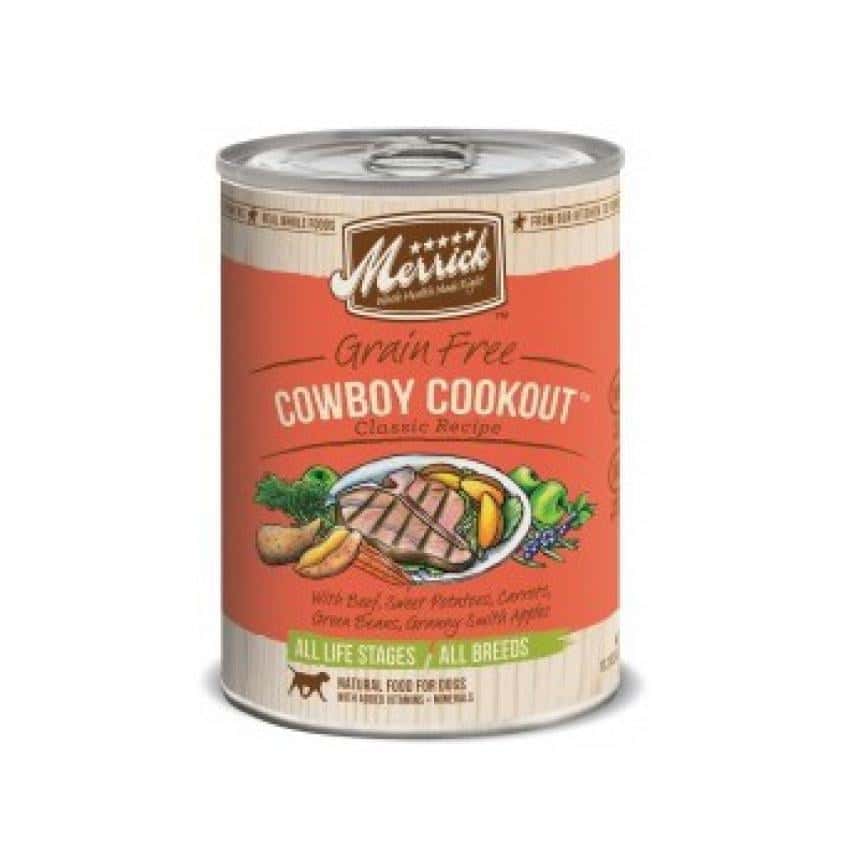 Merrick 無穀物狗罐頭 牛肉及甜薯配方 Cowboy Cookout 12.7oz (圖片2)