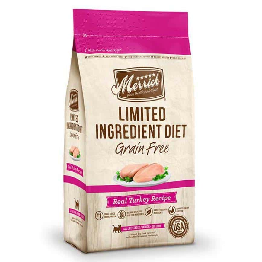 Merrick 貓糧無穀物單一動物蛋白 火雞配方 7lb (圖片2)