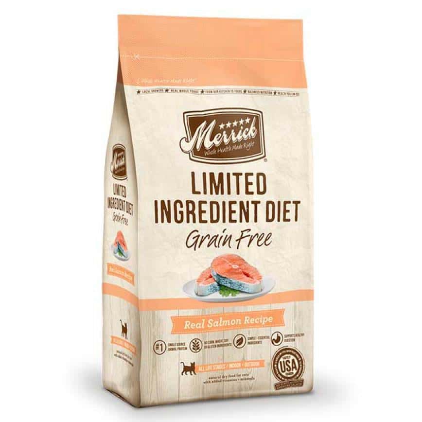 Merrick 貓糧無穀物單一動物蛋白 三文魚配方 12lb (圖片2)